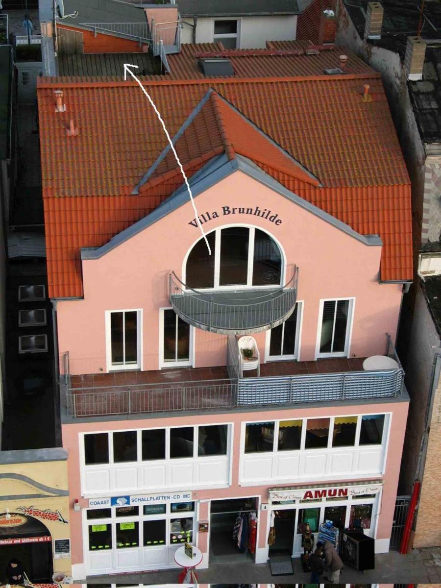 Sonnendeck, Direkt Am Leuchtturm Lägenhet Rostock Exteriör bild